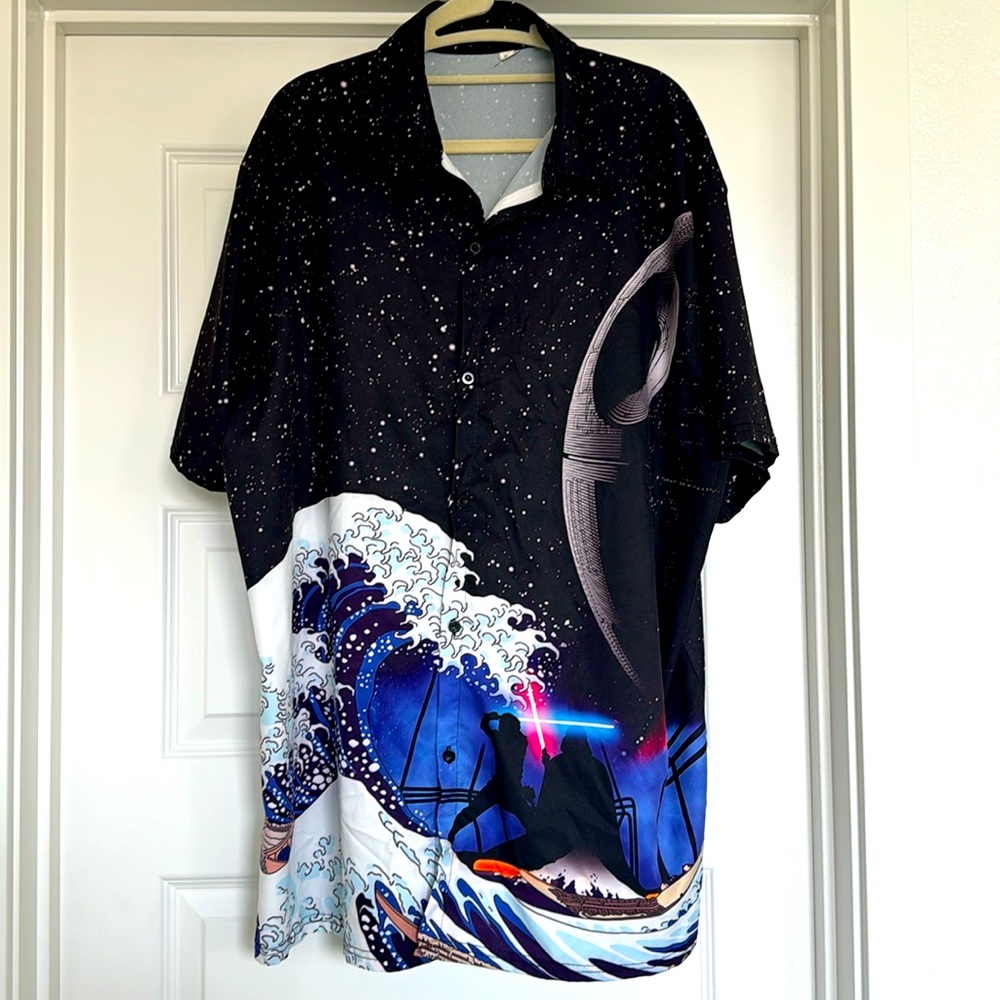 Men’s Star Wars themed button up